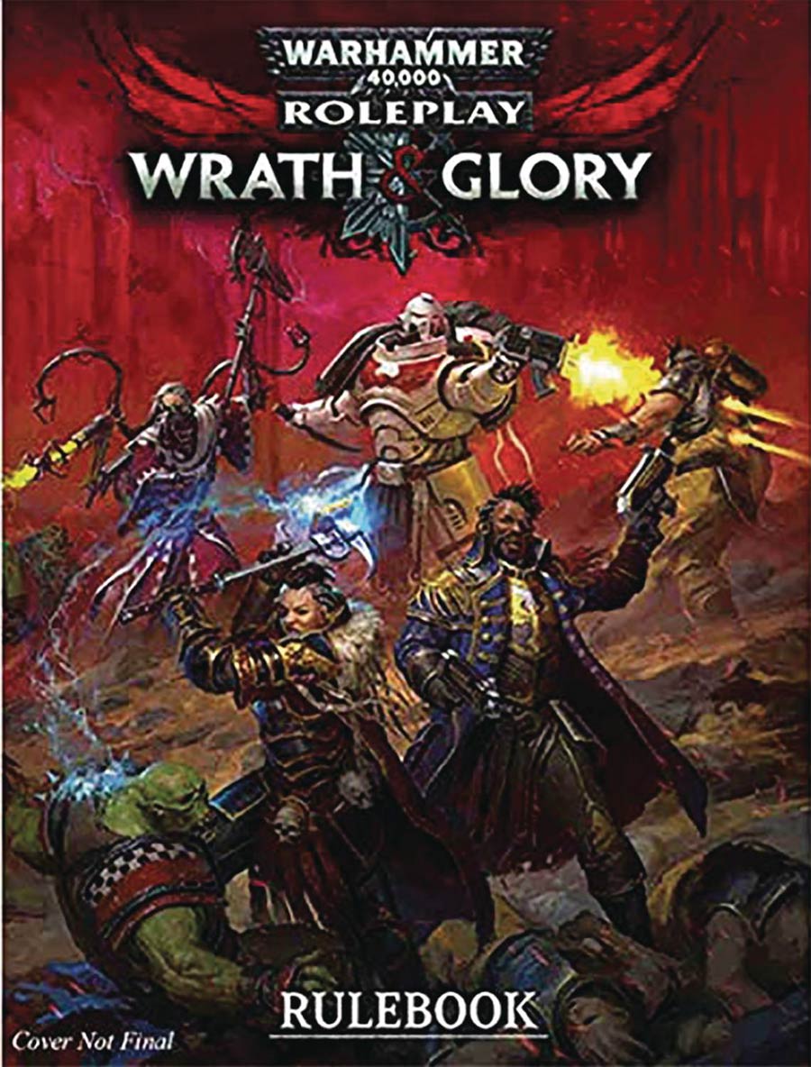 Warhammer 40000 RPG Wrath & Glory Rulebook HC