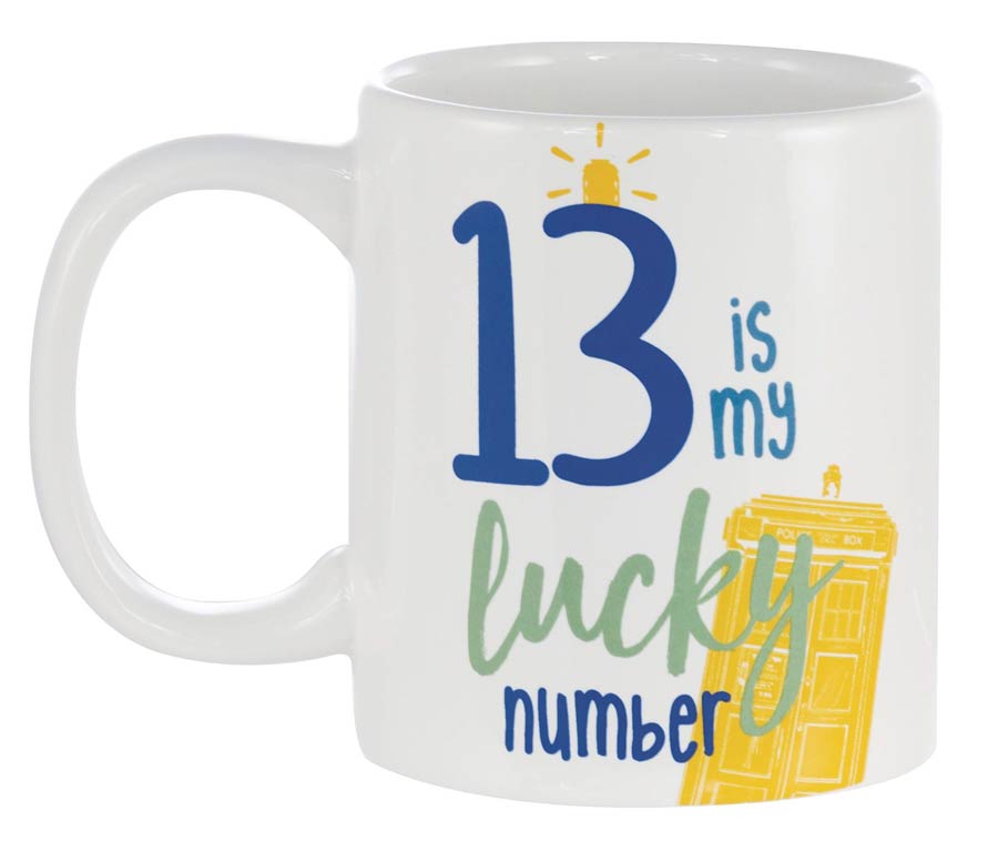 Doctor Who 13 Is My Lucky Number 11-Ounce Mug