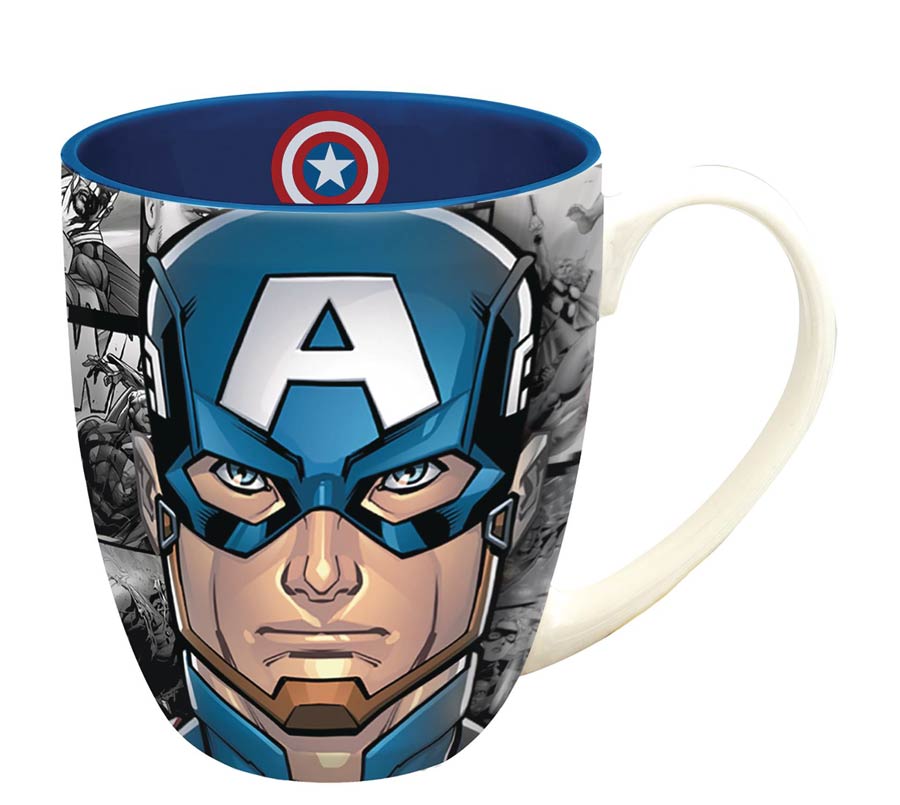 Marvel Heroes Mug - Captain America Face
