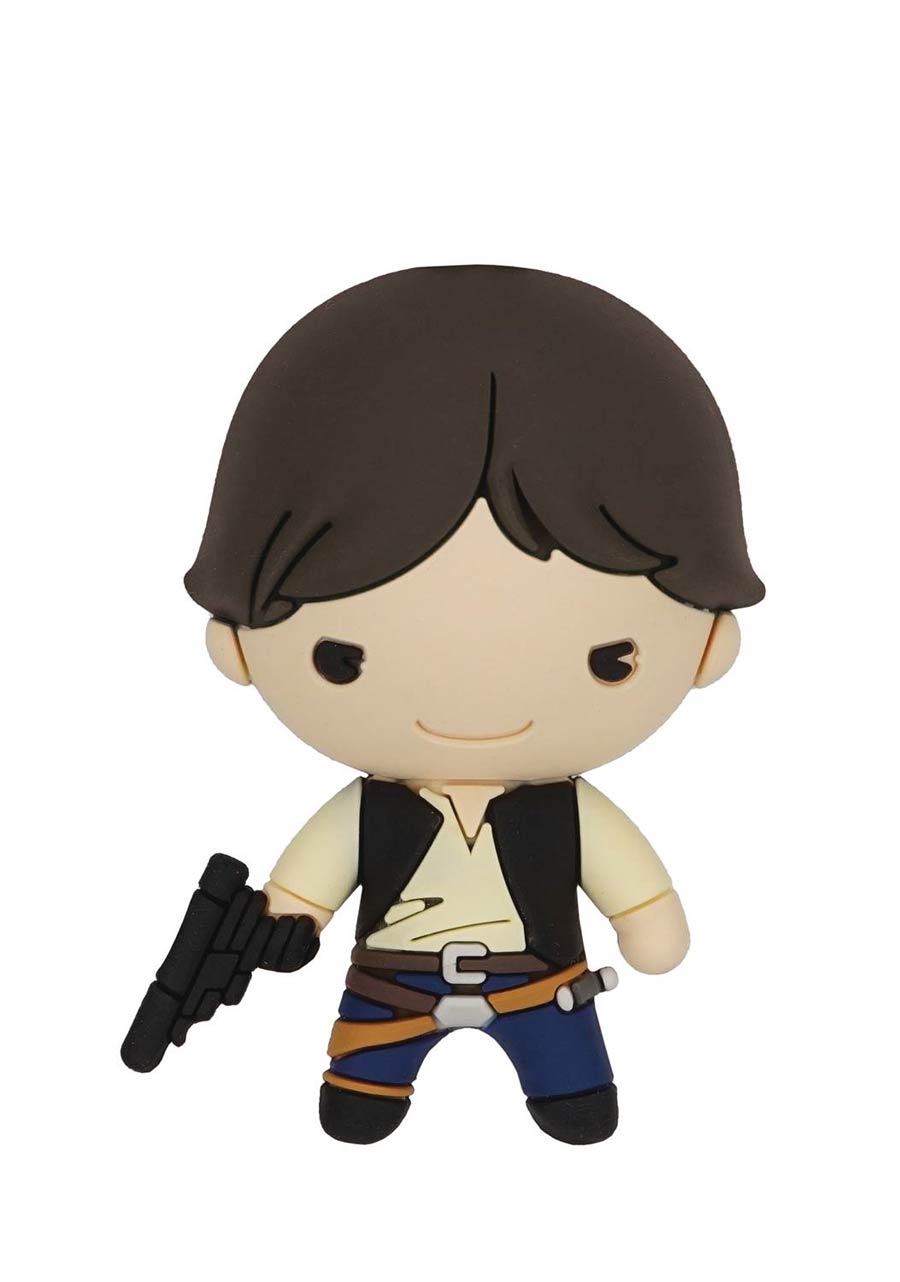 Star Wars 3D Foam Magnet - Han Solo