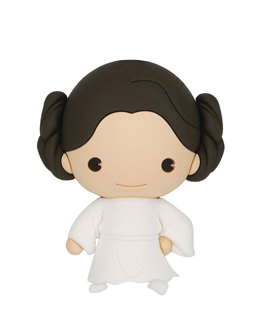 Star Wars 3D Foam Magnet - Princess Leia