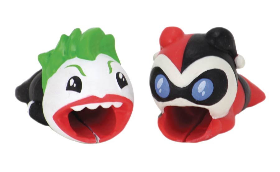 DC Heroes Joker & Harley Quinn Mini-Scalers 2-Pack Cable Cover Assortment Case