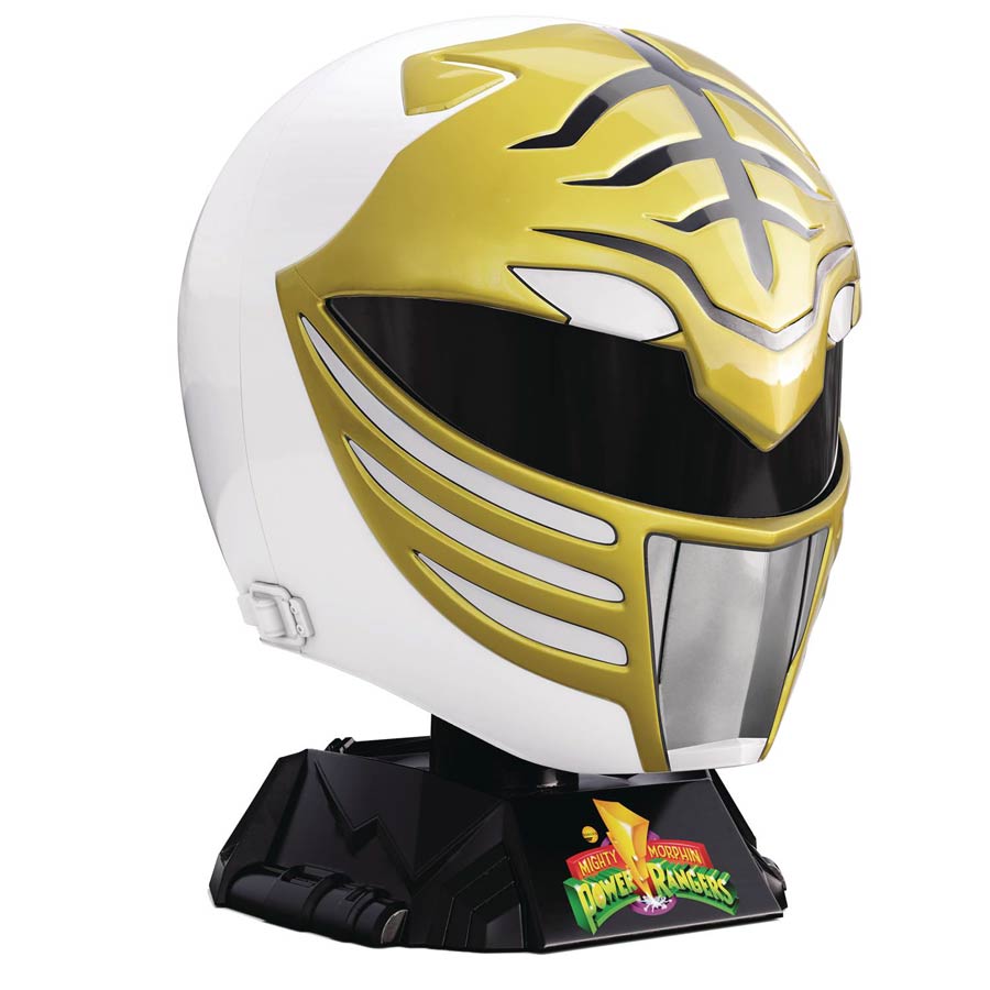 Power Rangers Lightning Collection Mighty Morphin Power Rangers White Ranger Helmet