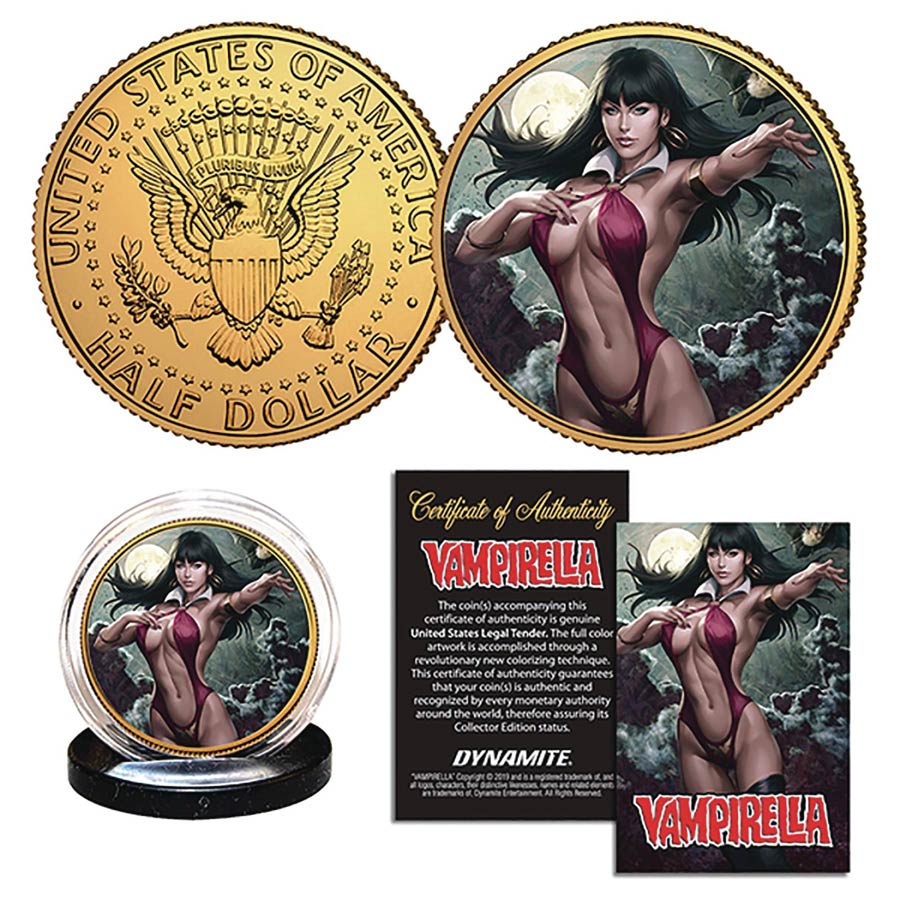 Vampirella Collectible Coin - Stanley Artgerm Lau Vampirella #4