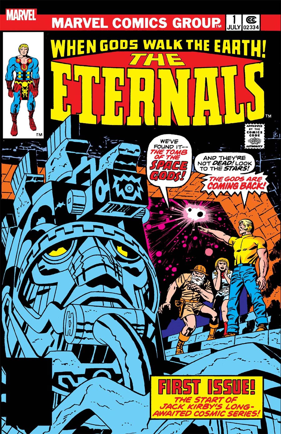 Eternals #1 Facsimile Edition By Jack Kirby Poster