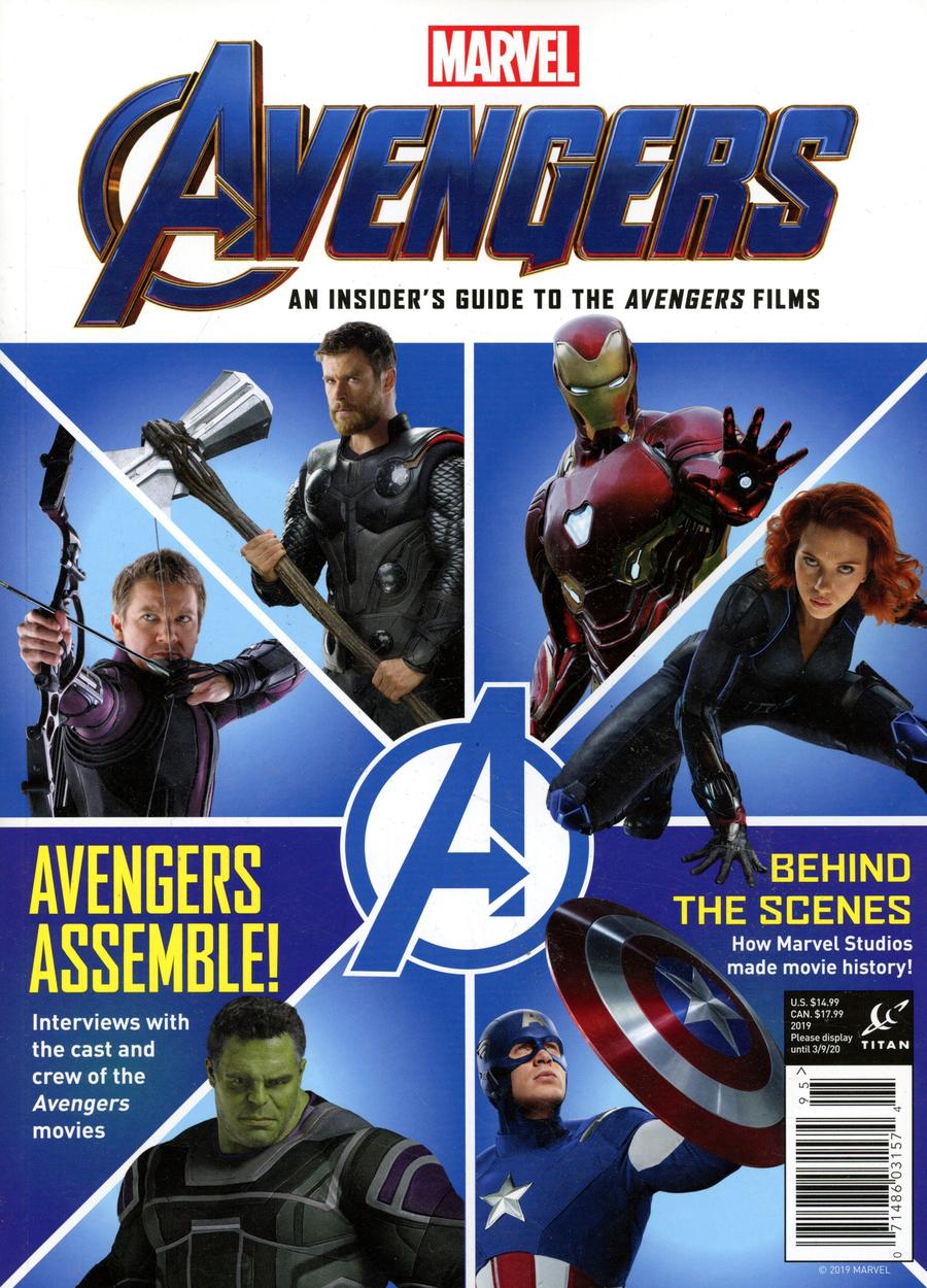 Marvel Studios Avengers A Complete Guide To The Movies Magazine Newsstand Edition