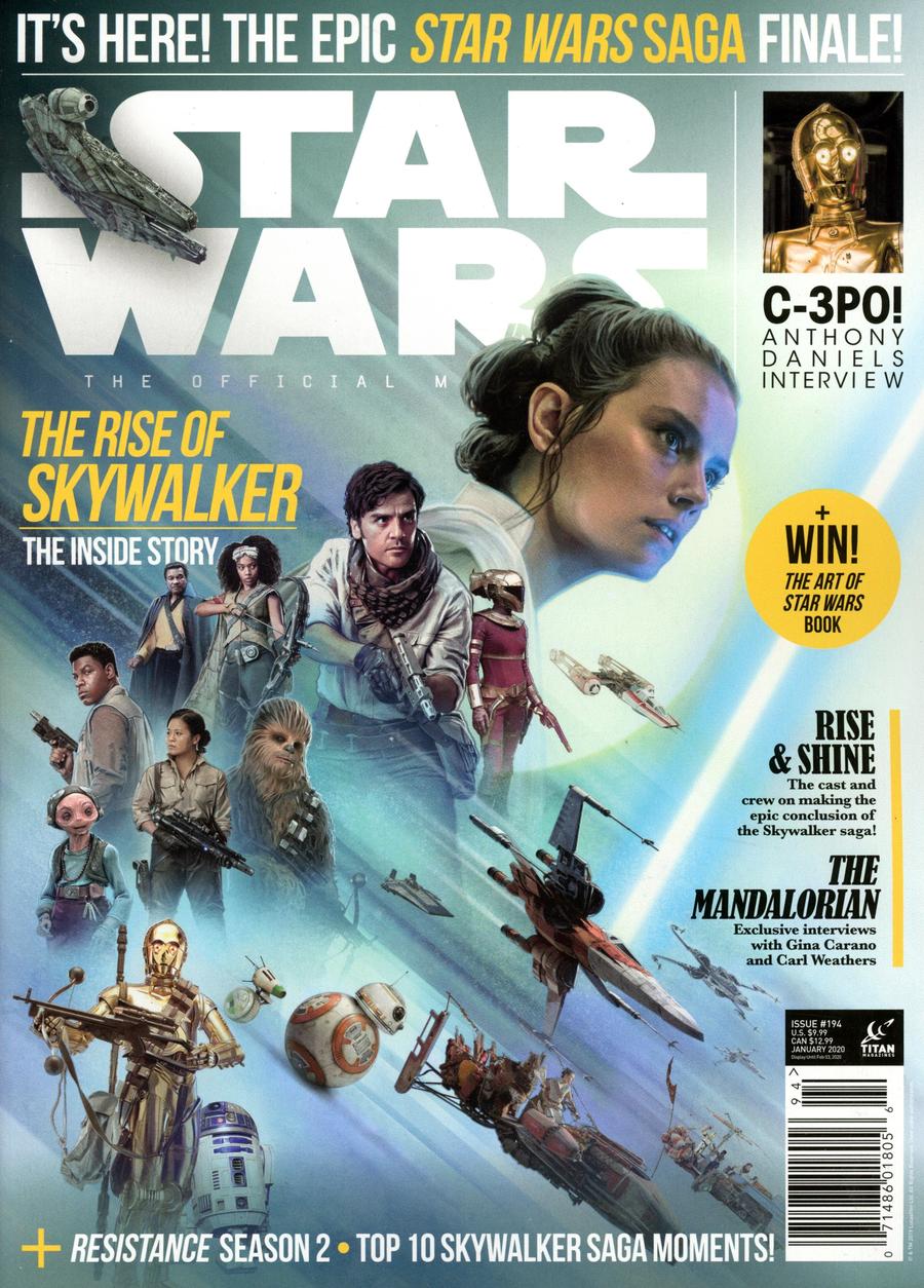 Star Wars Insider #194 January 2020 Newsstand Edition