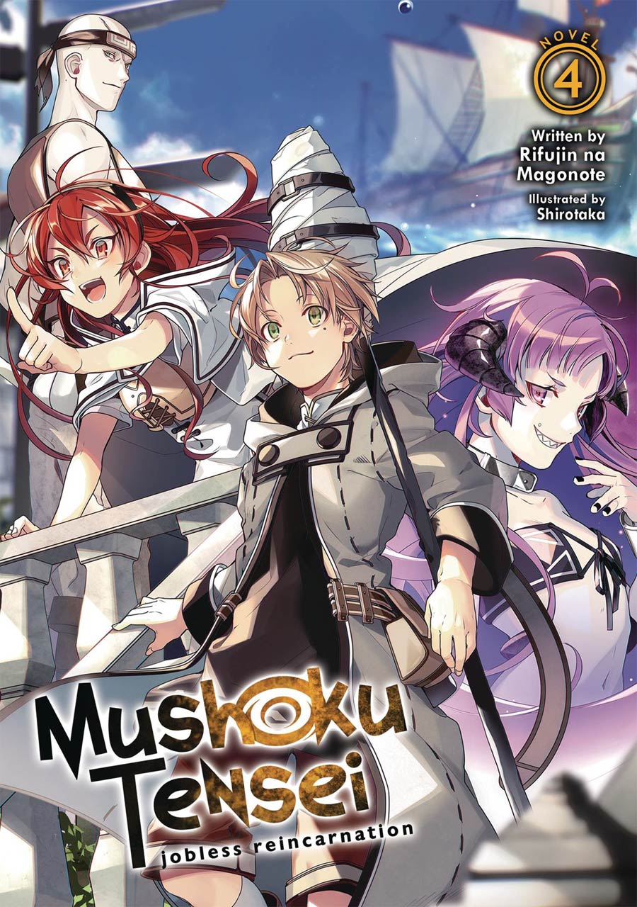 Mushoku Tensei Jobless Reincarnation Light Novel Vol 4 SC