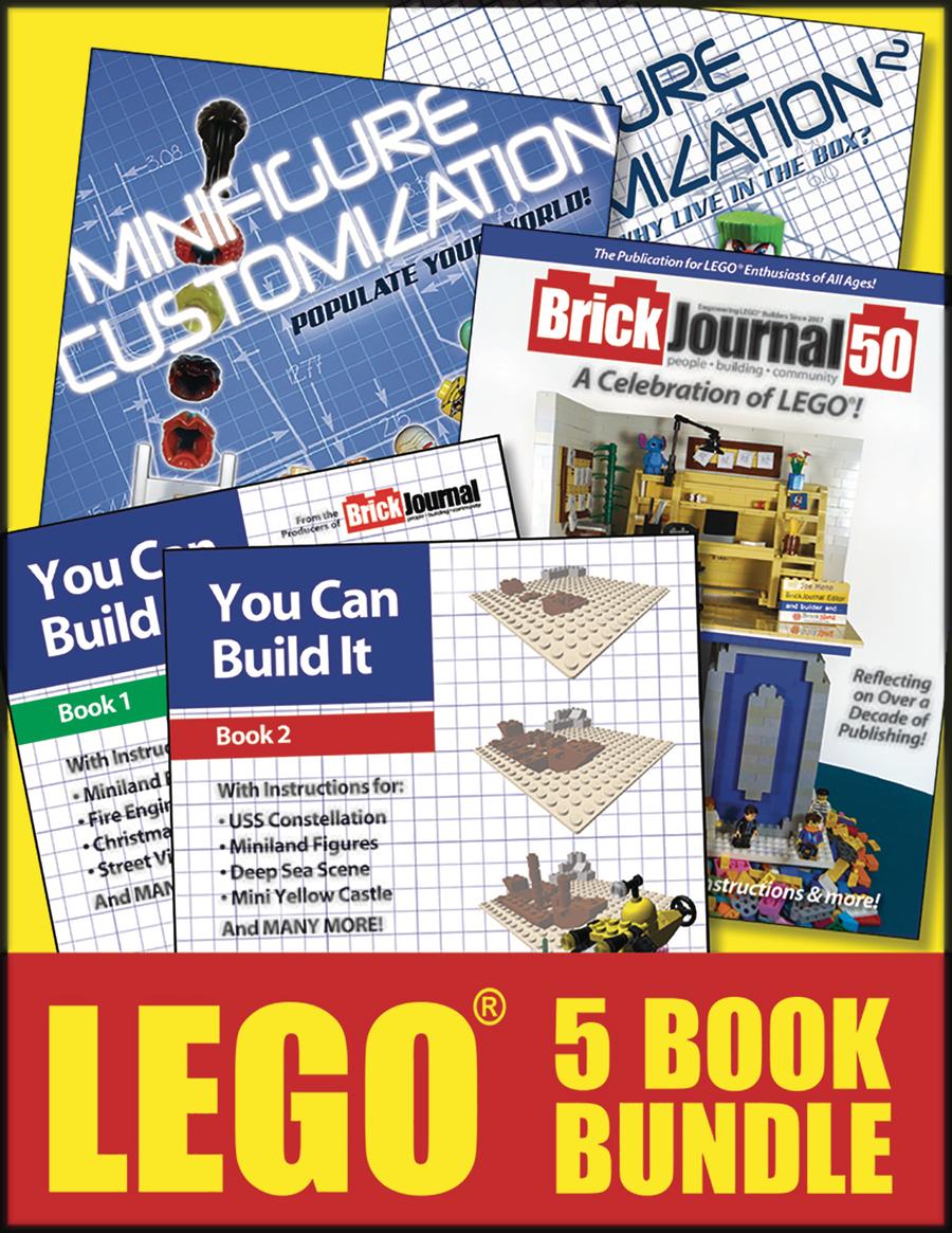 Lego 5 Book Bundle