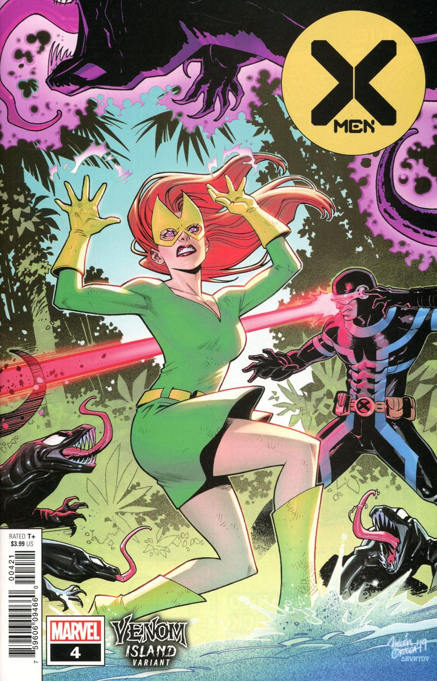 X-Men Vol 5 #4 Cover B Variant Belen Ortega Venom Island Cover (Dawn Of X Tie-In)