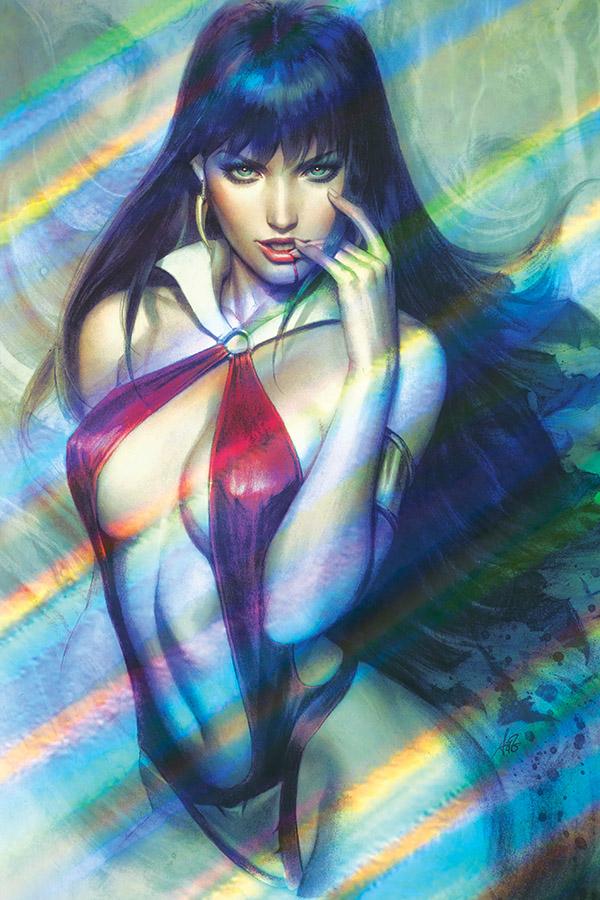 Vampirella Vol 8 #6 Cover I Incentive Stanley Artgerm Lau Metallic Cover