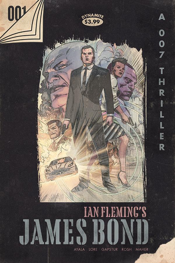 James Bond Vol 3 #1 Cover F Incentive Jim Cheung Vintage Paperback Cover