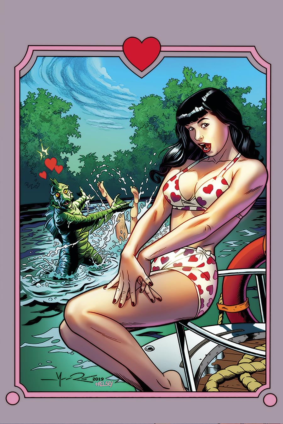 Bettie Page Unbound #9 Cover I Incentive Jerome K Moore Virgin Cover