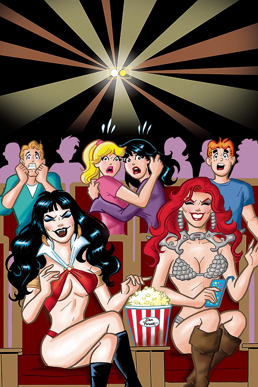Red Sonja And Vampirella Meet Betty And Veronica #7 Cover N Incentive Dan Parent Virgin Cover