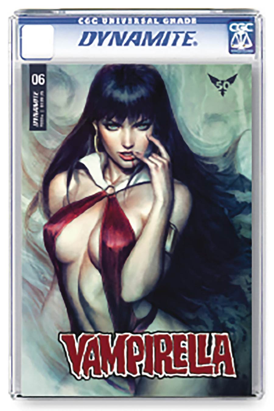 Vampirella Vol 8 #6 Cover Z-C Regular Stanley Artgerm Lau Cover CGC Graded