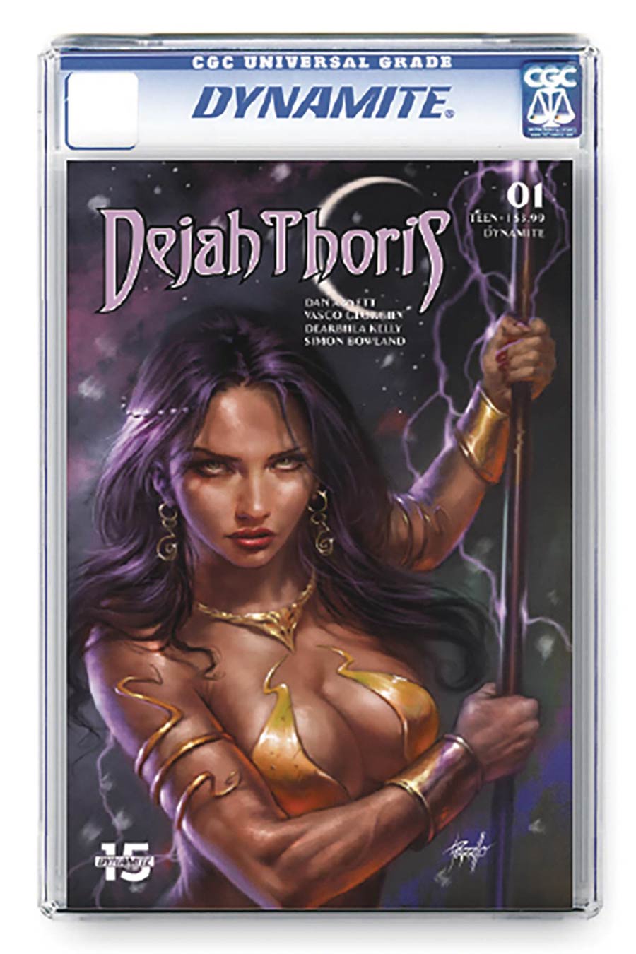 Dejah Thoris Vol 3 #1 Cover X Regular Lucio Parrillo Cover CGC Graded