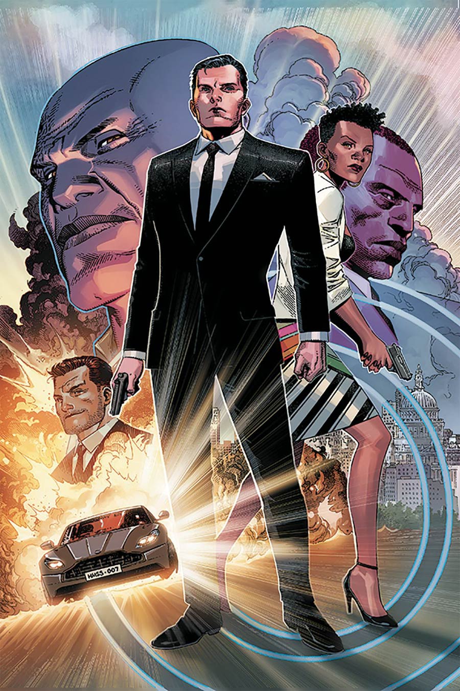 James Bond Vol 3 #1 Cover H Limited Edition Jim Cheung Virgin Cover