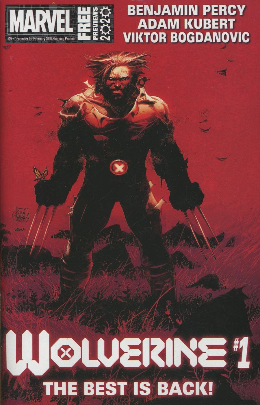 Marvel Previews Vol 4 29 December 2019 FREE