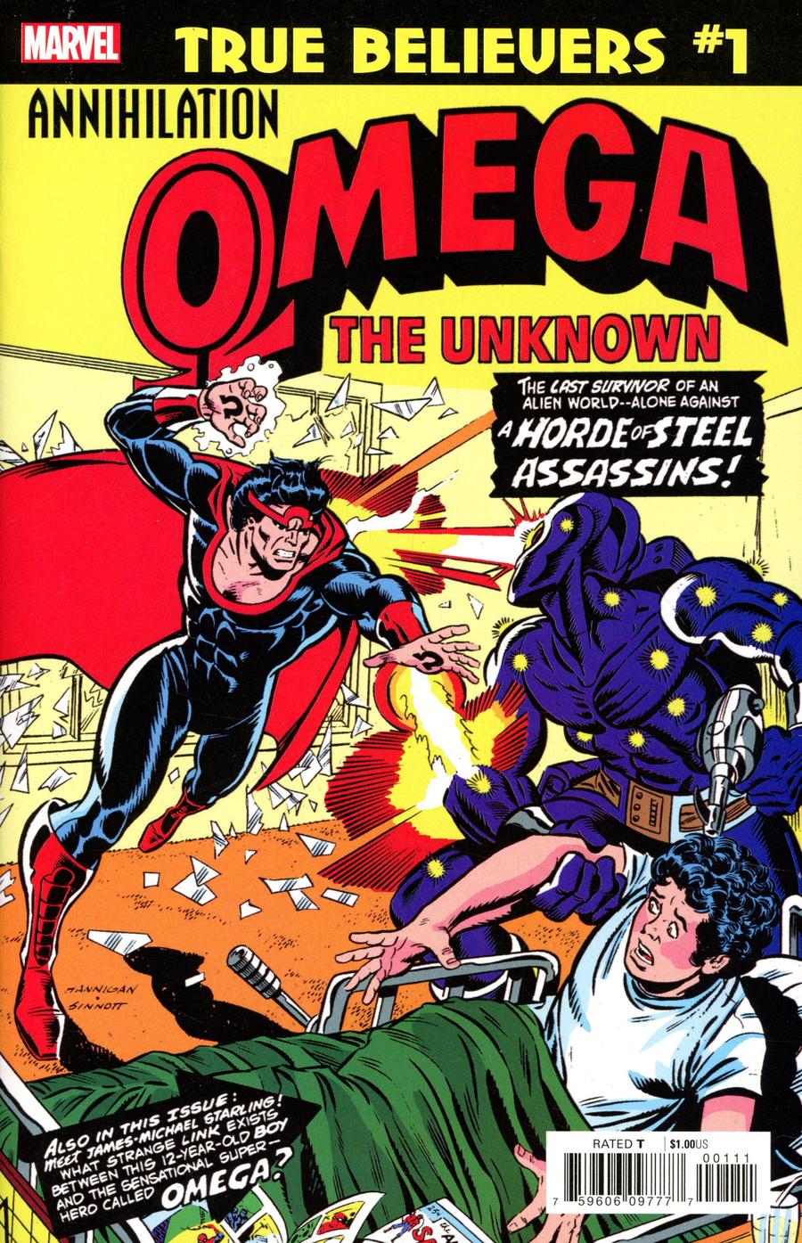 True Believers Annihilation Omega The Unknown #1