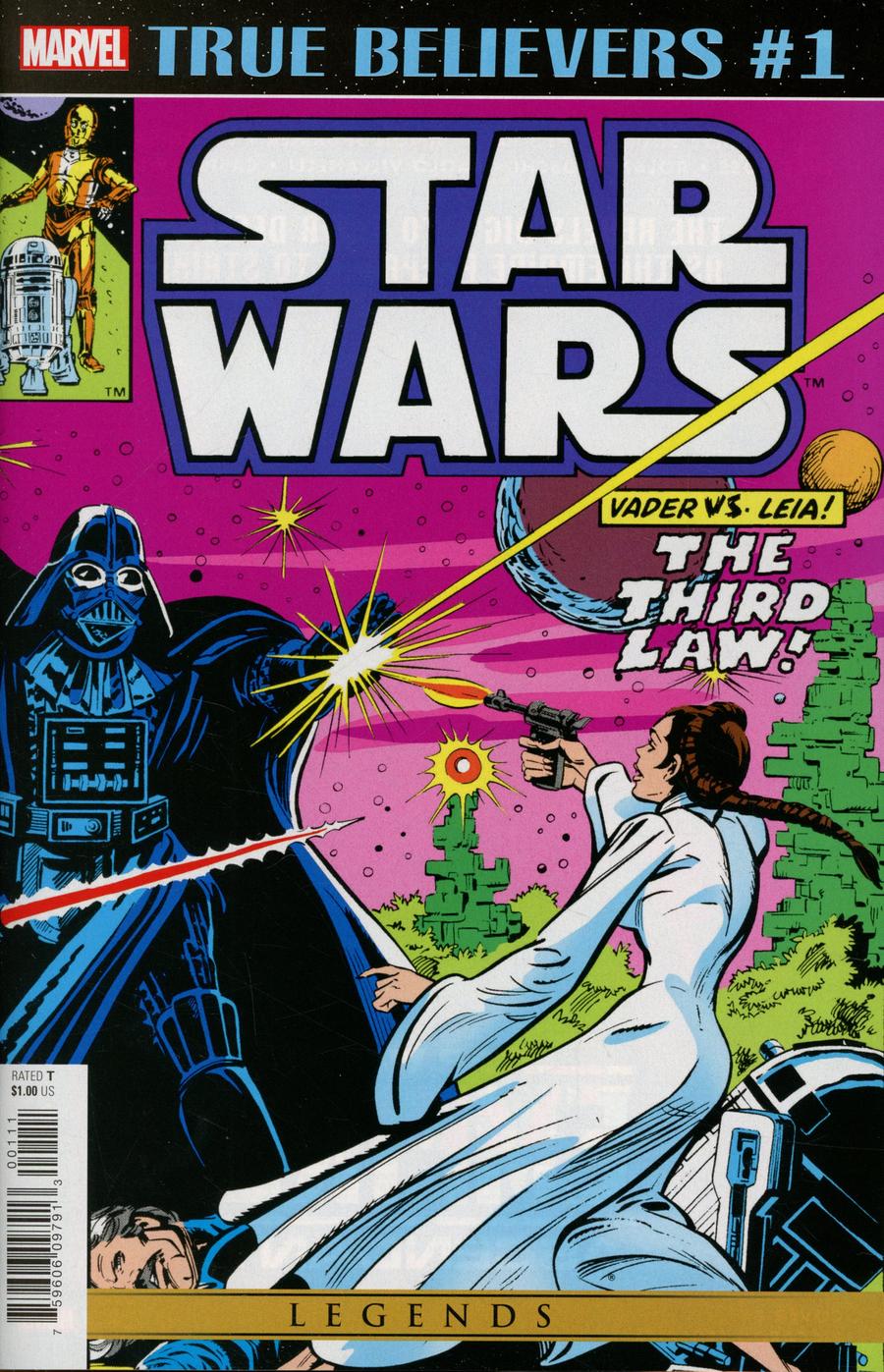 True Believers Star Wars Vader vs Leia #1