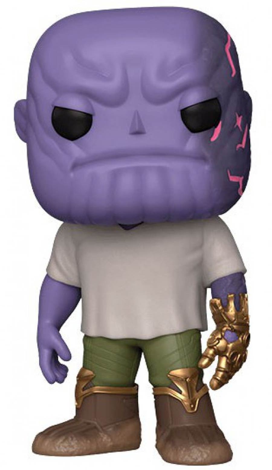 POP Marvel Avengers Endgame Casual Thanos With Gauntlet Vinyl Bobble Head