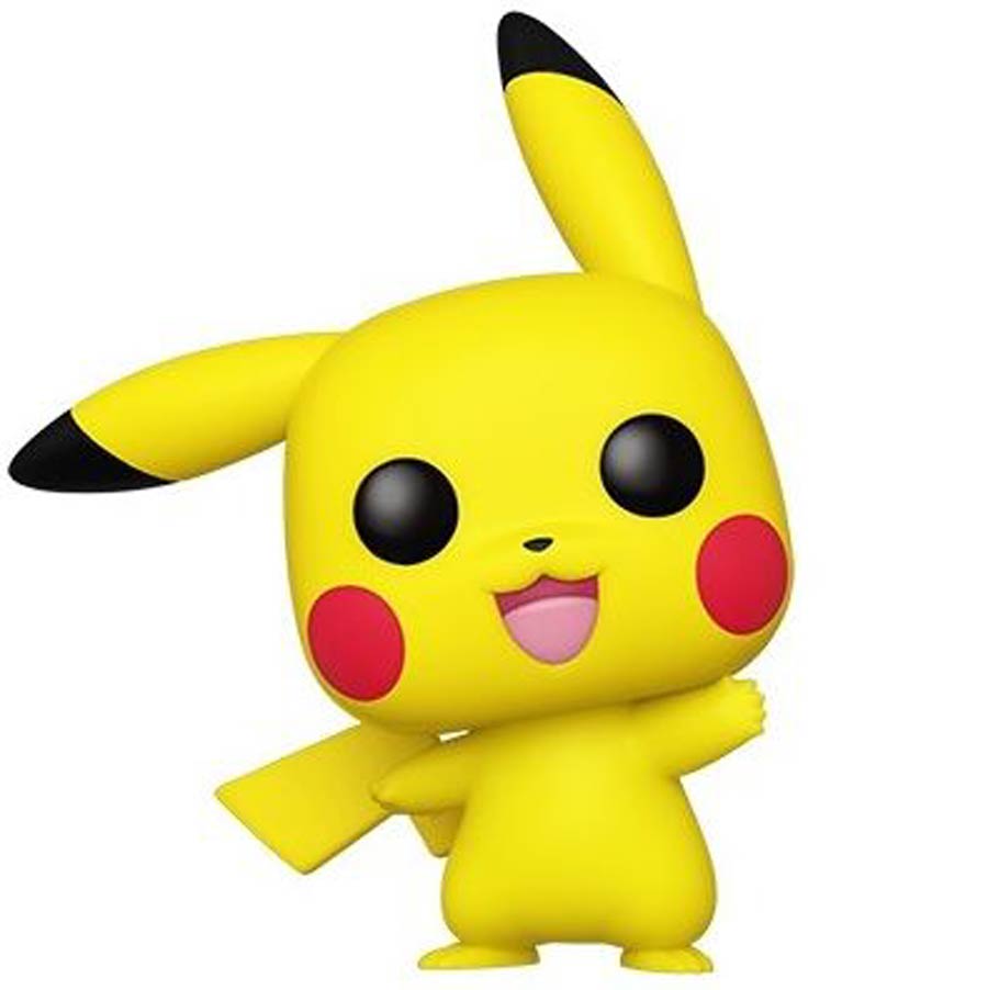 POP Games Pokemon Pikachu Waving Vinyl Figure