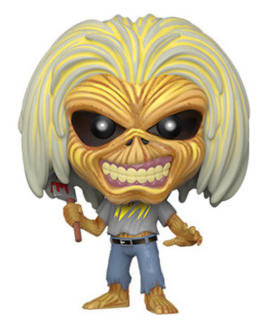 POP Rocks Iron Maiden Killers Skeleton Eddie Vinyl Figure