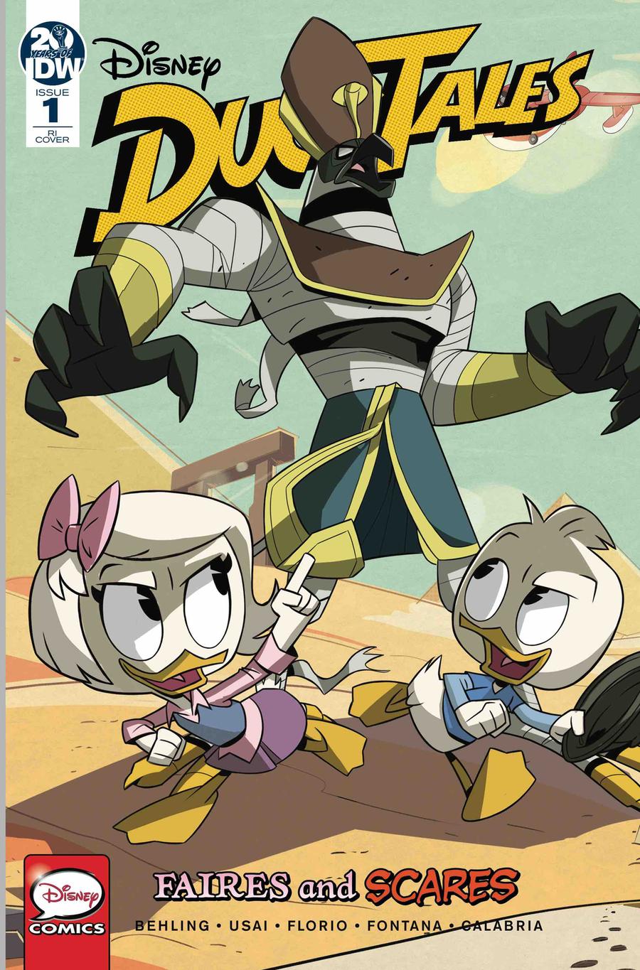 Ducktales Faires And Scares #1 Cover C Incentive Ducktales Creative Team Variant Cover