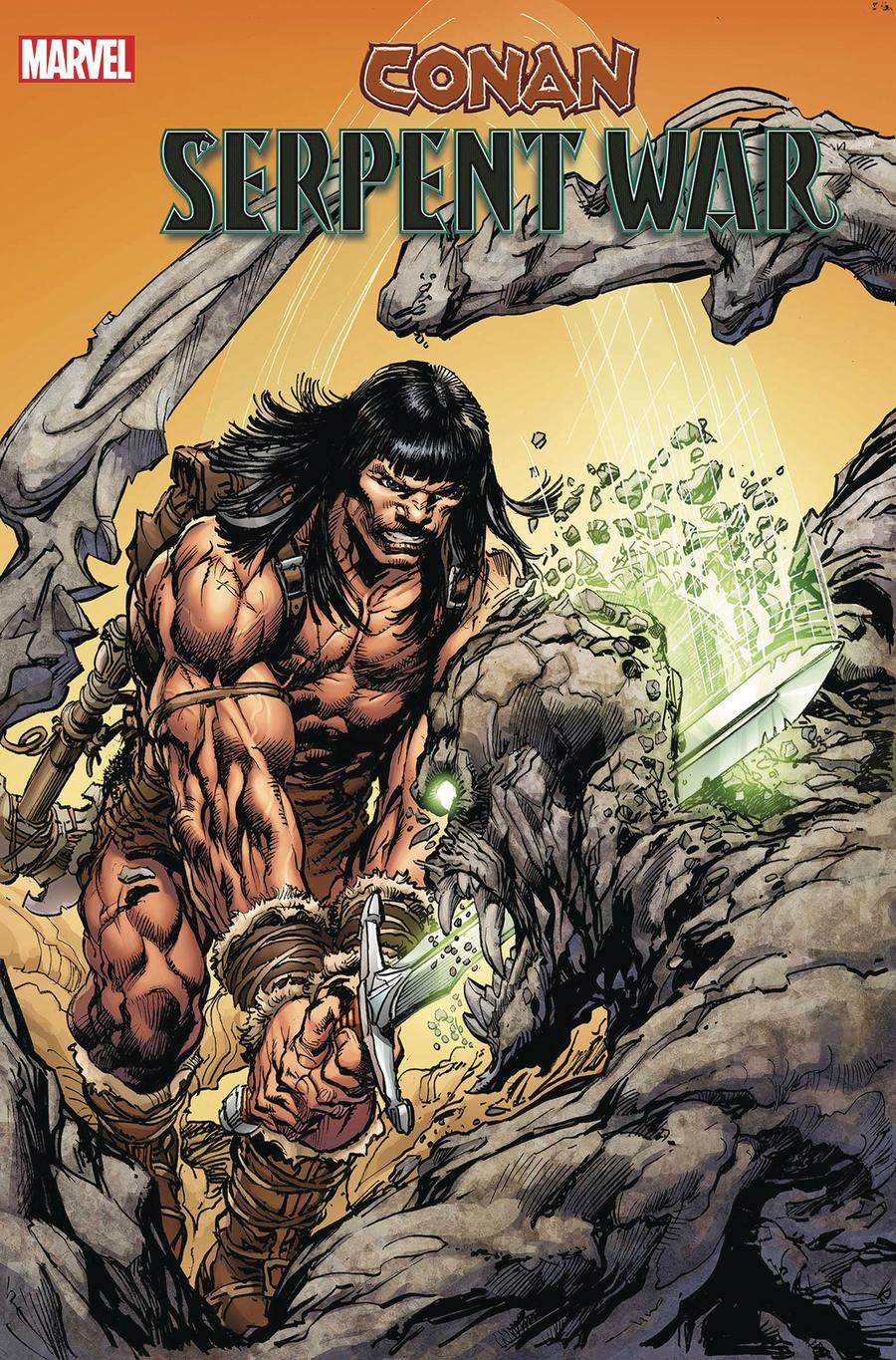 Conan Serpent War #1 Cover C Incentive Neal Adams Variant Cover