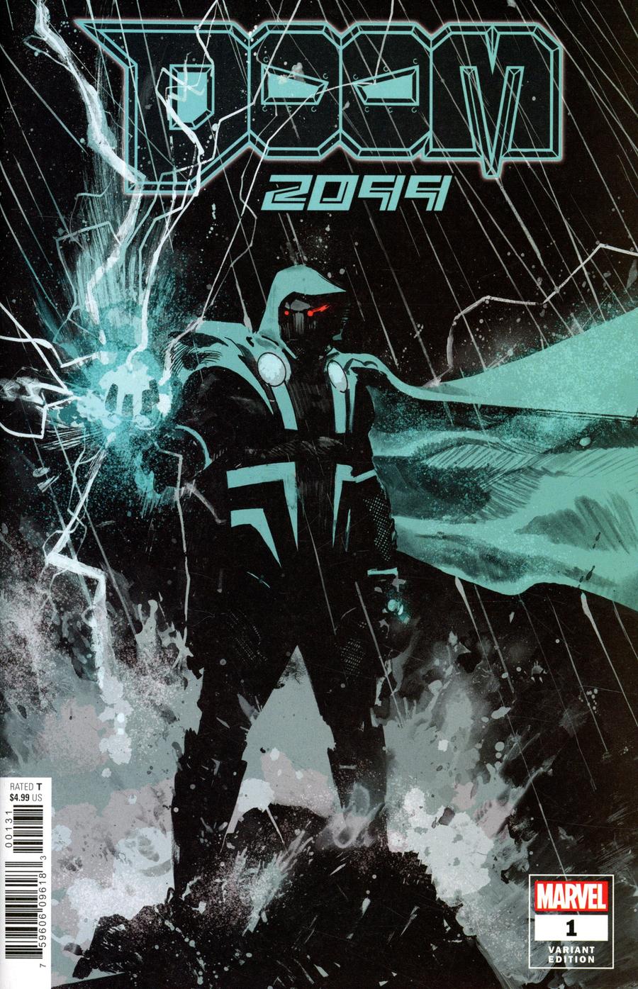 Doom 2099 One Shot Cover D Incentive Gerardo Zaffino Variant Cover