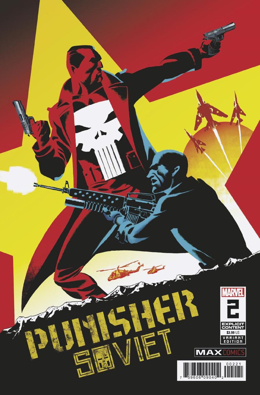 Punisher Soviet #2 Cover B Incentive Marcos Martin Variant Cover