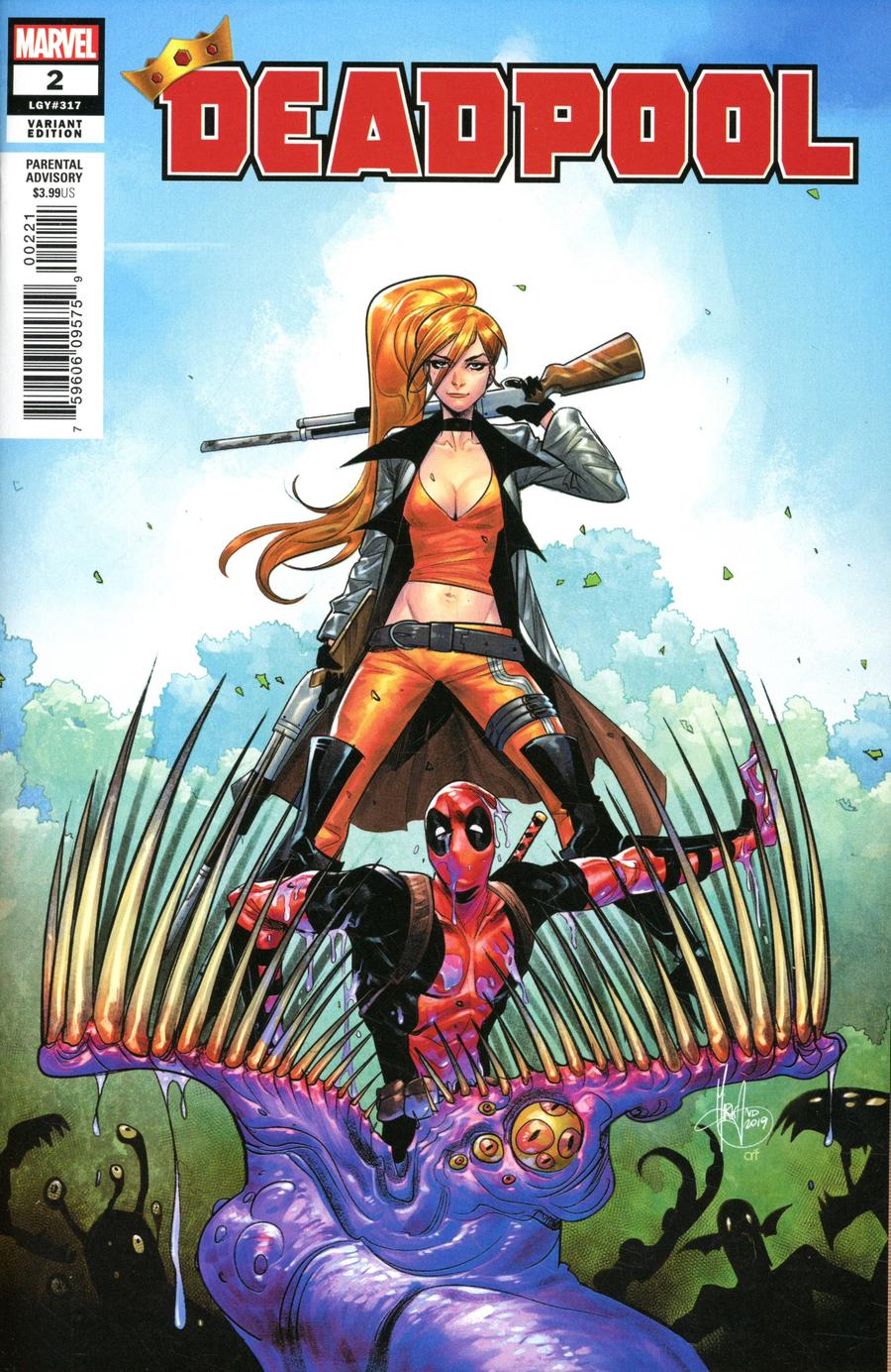 Deadpool Vol 7 #2 Cover B Incentive Mirka Andolfo Variant Cover