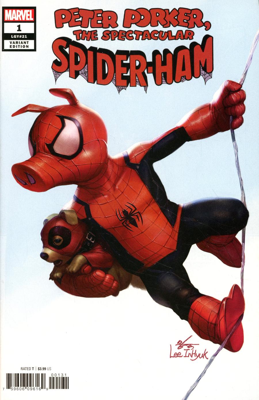 Spider-Ham #1 Cover D Incentive Inhyuk Lee Variant Cover