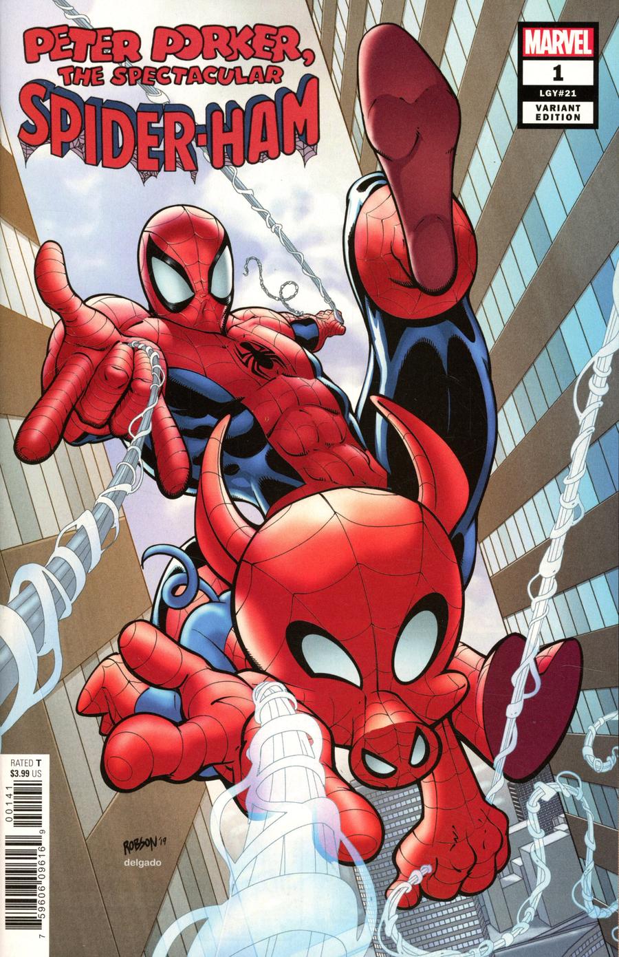 Spider-Ham #1 Cover C Incentive Will Robson Variant Cover