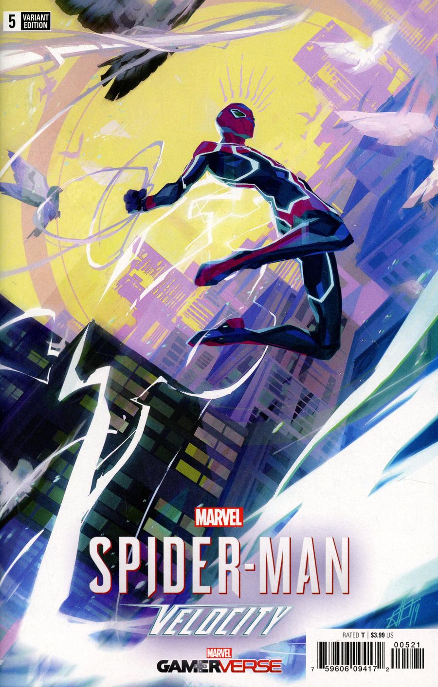 Spider-Man Velocity #5 Cover B Incentive Toni Infante Variant Cover