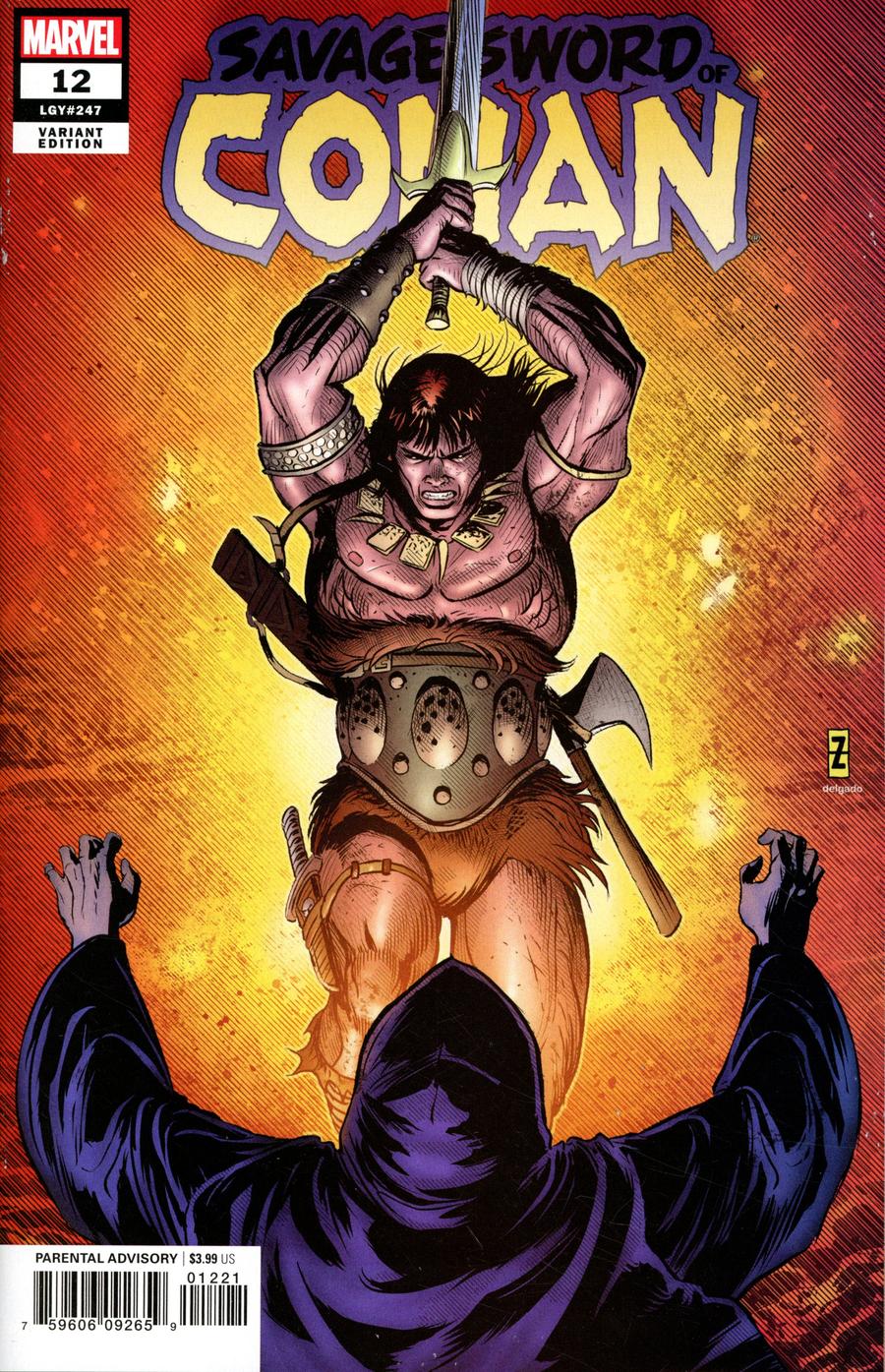 Savage Sword Of Conan #12 Cover B Incentive Patrick Zircher Variant Cover