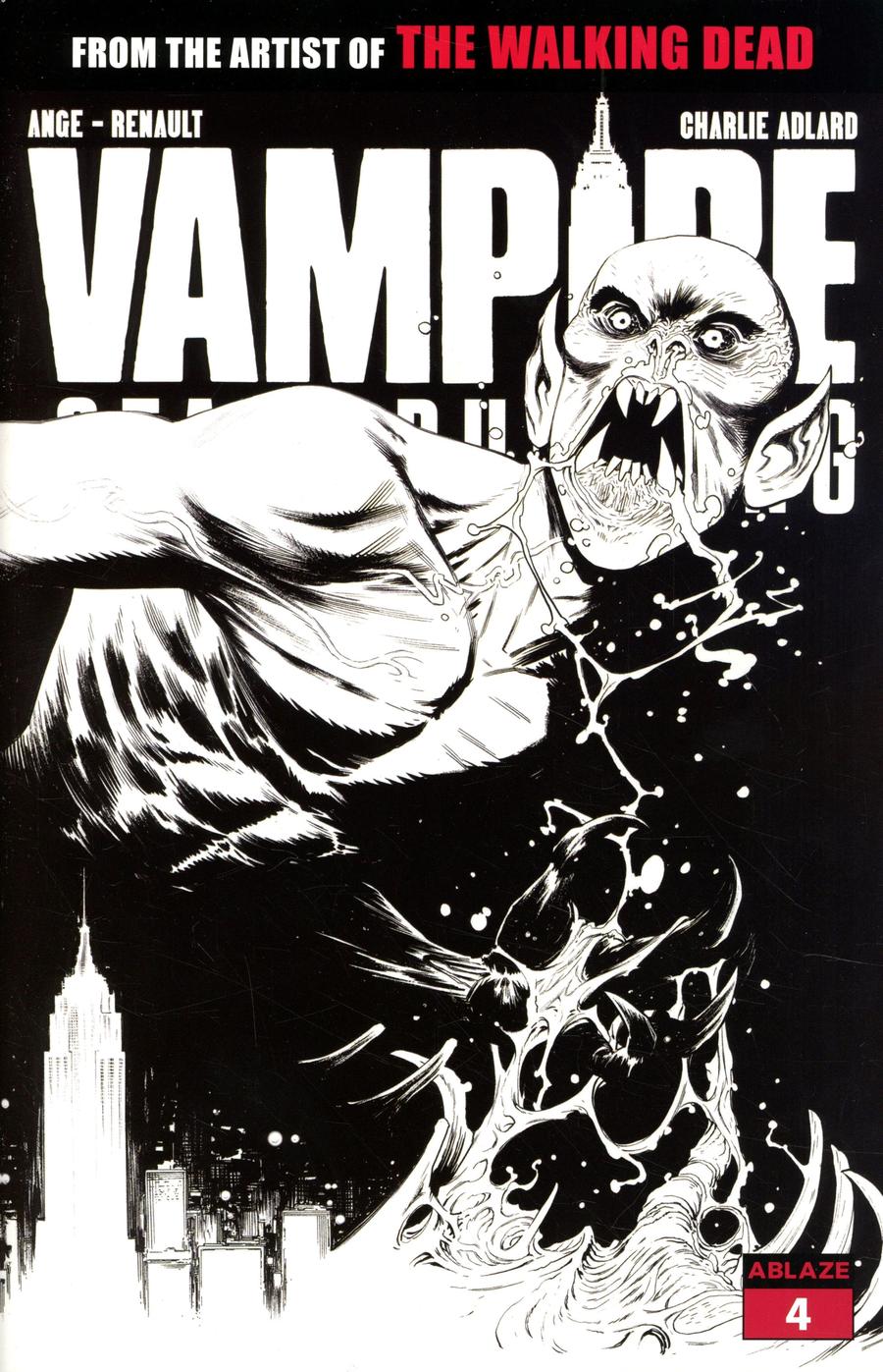 Vampire State Building #4 Cover E Incentive Guilherme Balbi Glow-In-The-Dark Variant Cover