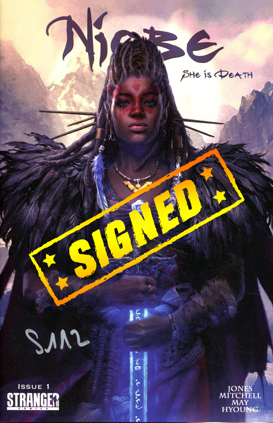 Niobe She Is Death #1 Cover D Regular Hyoung Taek Nam Cover Signed By Sebastian A. Jones