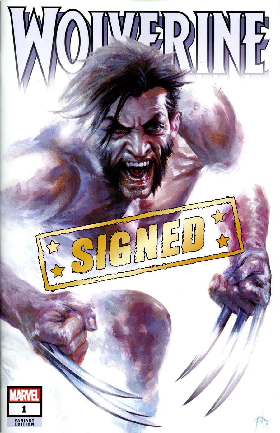 Wolverine Vol 7 #1  Midtown Exclusive Gabriele Dell Otto Variant Cover Signed By Ben Percy & Adam Kubert (Dawn Of X Tie-In)