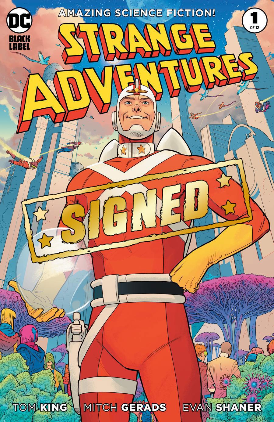 Strange Adventures Vol 4 #1 Cover F Variant Evan Doc Shaner Cover Signed By Tom King