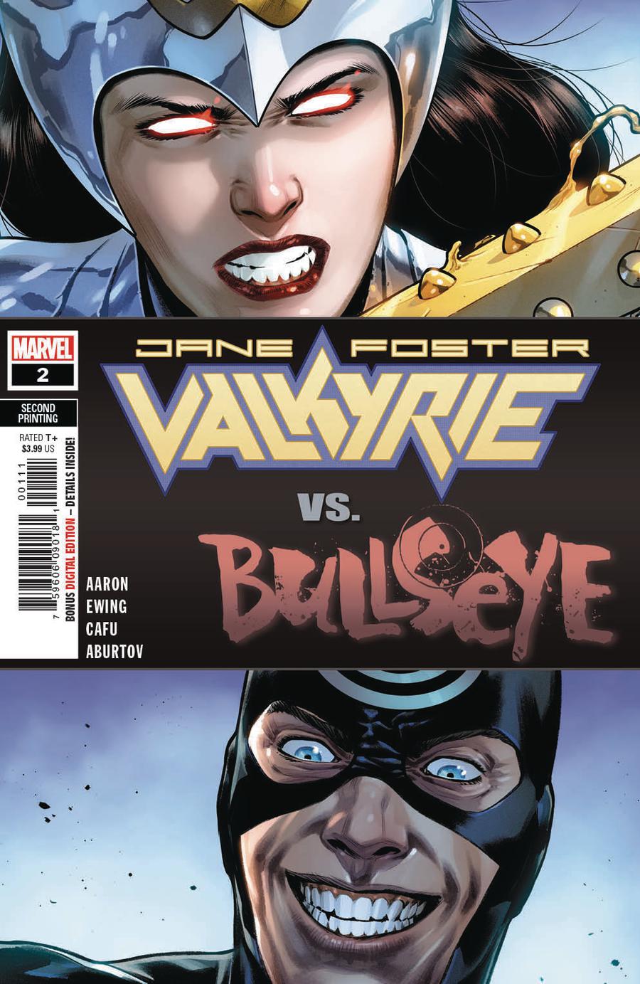 Valkyrie Jane Foster #2 Cover C 2nd Ptg Variant CAFU Cover