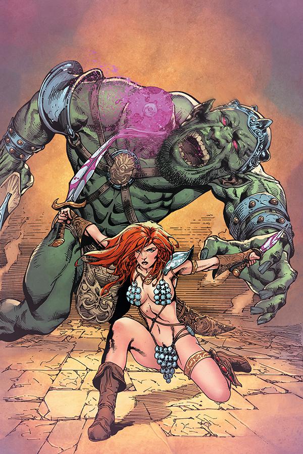 Red Sonja Vol 8 #9 Cover H Incentive Roberto Castro Virgin Cover