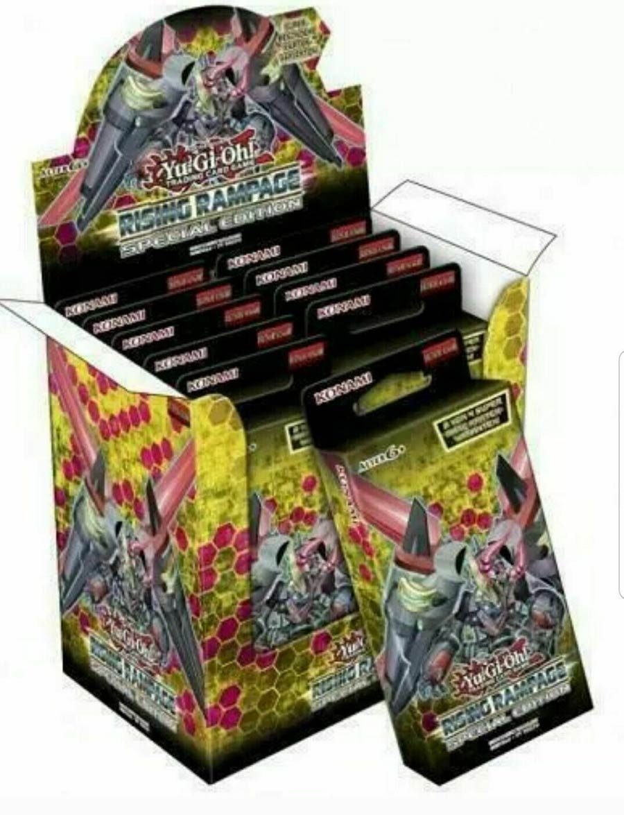 Yu-Gi-Oh Rising Rampage Special Edition Box Display of 10 Boxes