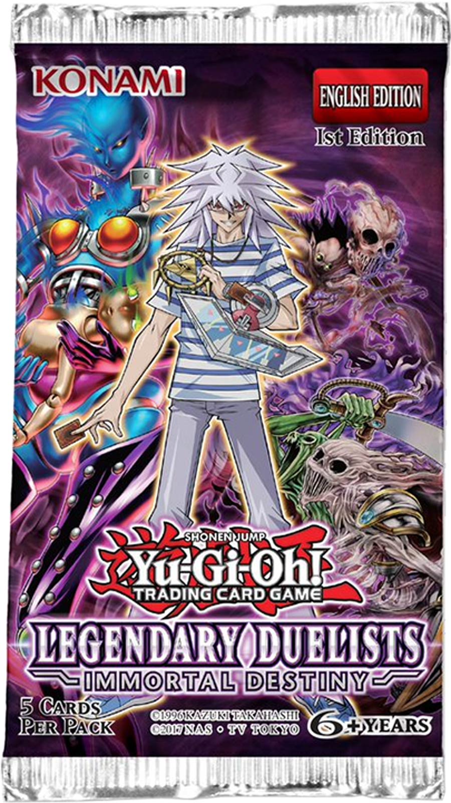 Yu-Gi-Oh Legendary Duelist Immortal Destiny Booster Pack