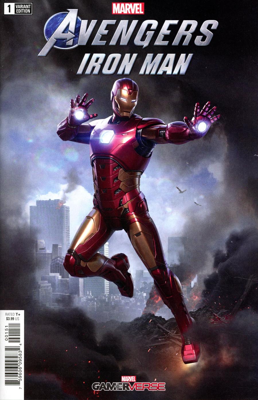 Marvels Avengers Iron Man #1 Cover C Variant Game Cover