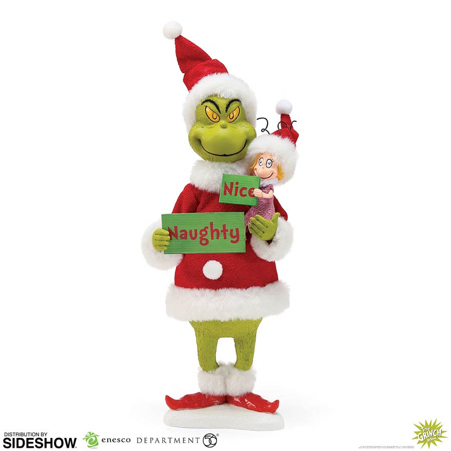 Grinch Naughty Or Nice Figurine