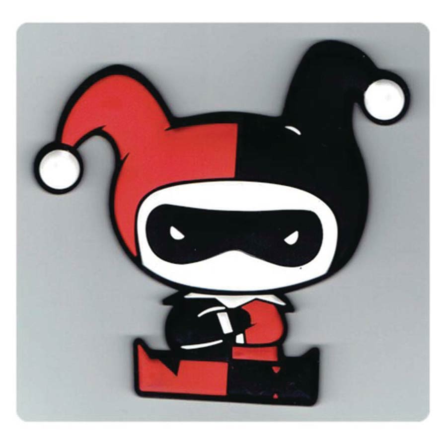 DC Comics Mega-Mega Magnet - Harley Quinn Chibi