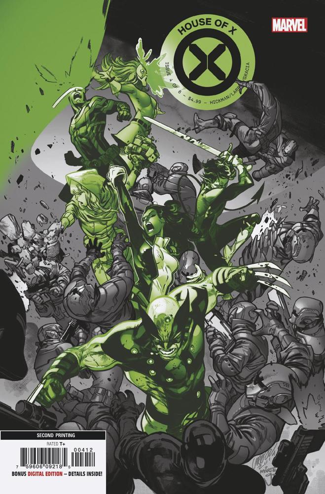 House Of X #4 Cover I 2nd Ptg Variant Pepe Larraz Cover