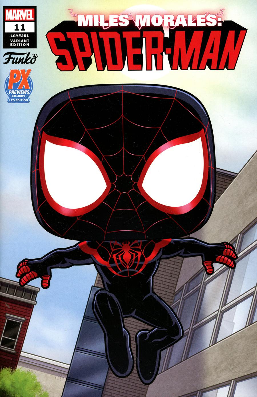 Miles Morales Spider-Man #11 Cover C Incentive Hayhurst Funko Variant Cover