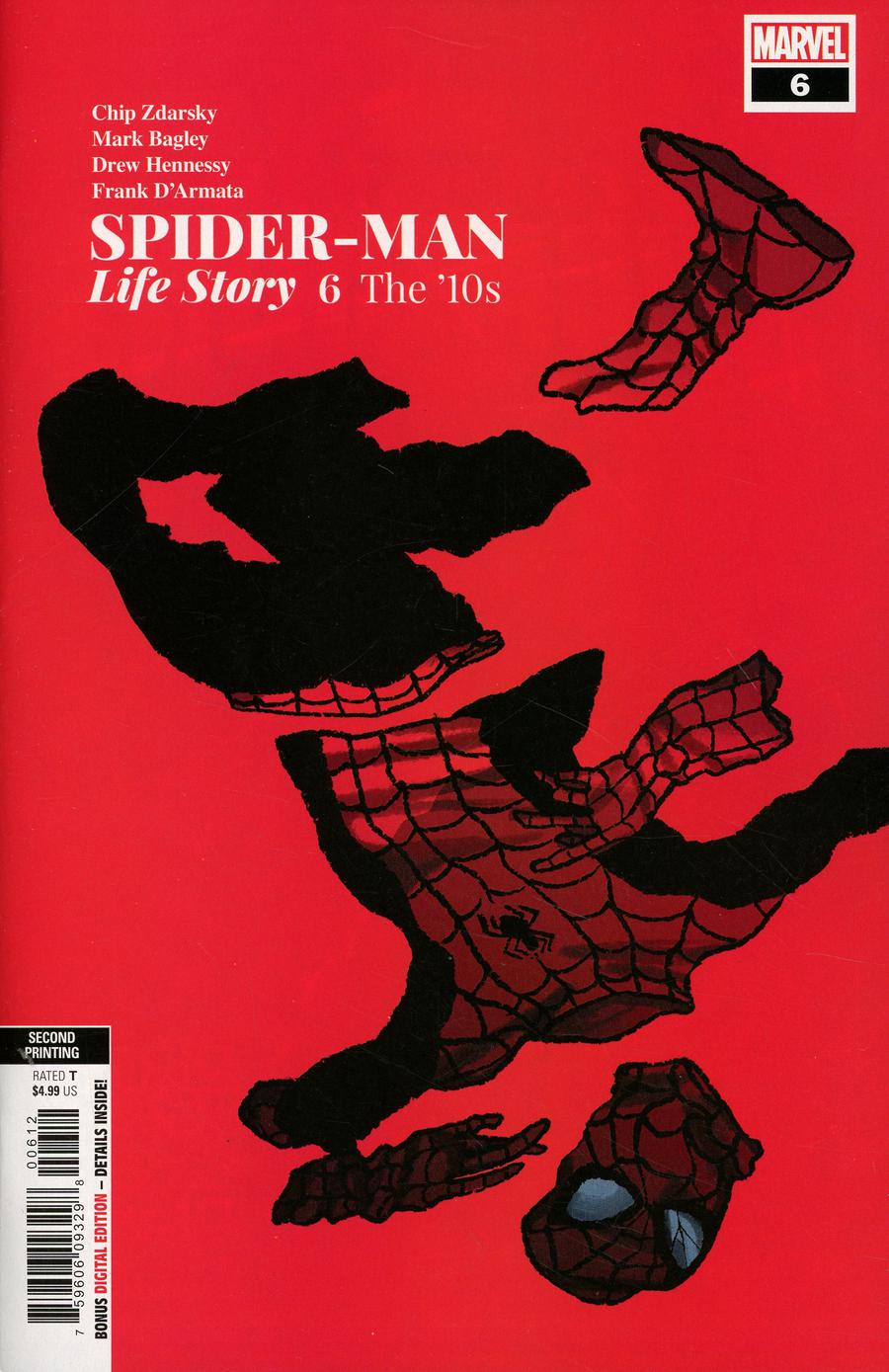 Spider-Man Life Story #6 Cover C 2nd Ptg Variant Chip Zdarsky Cover